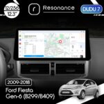 Магнітола Ford Fiesta 6 (2009-2018) DUDU 7 12.3" 2K QLED, 12/256 (Style C)