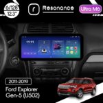 Магнітола Ford Explorer 5 (2011-2019) Resonance Ultra M6 (7862) 6/128, 12.3" QLED, 360 (Benz Style)