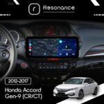 Магнітола Honda Accord 9 (CR2, CR3) (2012-2017) [Стандартна] Resonance Ultra M6 (7862) 6/128, 12.3" QLED, 360 (Audi Style) - Зображення 5