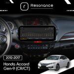 Магнітола Honda Accord 9 (CR2, CR3) (2012-2017) [Стандартна] Resonance Ultra M4 (7862) 4/32, 12.3" QLED, 360 (Benz Style) - Зображення 6