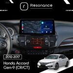 Магнітола Honda Accord 9 (CR2, CR3) (2012-2017) [Верхня] Resonance Ultra M4 (7862) 4/32, 12.3" QLED, 360 (BMW Style) - Зображення 5