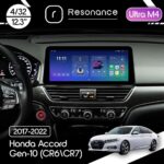 Магнітола Honda Accord 10 (CR6, CR7) (2017-2022) Resonance Ultra M4 (7862) 4/32, 12.3" QLED, 360 (BMW Style)