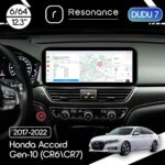 Магнітола Honda Accord 10 (CR6, CR7) (2017-2022) DUDU 7 12.3" 2K QLED, 6/64 (Style B)