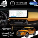 Магнітола Nissan X-Trail 4 (T33) (2021-2025) DUDU 7 10.3" 2K QLED, 6/64, 360 (B-Style)