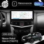 Магнітола Nissan Patrol 6 (Y62, YJ) (2010-2020) [High] DUDU 7 10.3" 2K QLED, 6/64, 360 (A-Style)