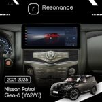 Магнітола Nissan Patrol 6 (Y62, YJ) (2010-2020) [Low] DUDU 7 10.3" 2K QLED, 6/64, 360 (A-Style) - Зображення 5