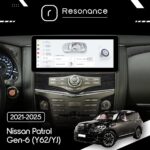 Магнітола Nissan Patrol 6 (Y62, YJ) (2010-2020) [Low] DUDU 7 10.3" 2K QLED, 6/64, 360 (A-Style) - Зображення 8