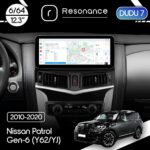 Магнітола Nissan Patrol 6 (Y62, YJ) (2010-2020) [High] DUDU 7 12.3" 2K QLED, 6/64 (Style B)