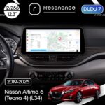 Магнітола Nissan Teana 4, Altima 6 (L34) (2019-2025) DUDU 7 12.3" 2K QLED, 12/256 (Style C)