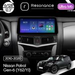 Магнітола Nissan Patrol 6 (Y62, YJ) (2010-2020) [High] Resonance Ultra M6 (7862) 6/128, 12.3" QLED, 360 (BMW Style)