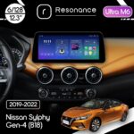Магнітола Nissan Sylphy 4 (B18) (2019-2022) Resonance Ultra M6 (7862) 6/128, 12.3" QLED, 360 (BMW Style)