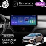 Магнітола Kia Sportage (QL) (2016-2021) Resonance Ultra M8 (7862) 8/256, 12.3" QLED, 360 (Audi Style)