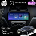 Магнітола Geely Emgrand EC7 (2009-2016) Resonance Ultra M8 (7862) 8/256, 12.3" QLED, 360 (Benz Style)