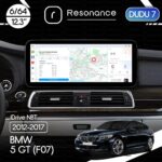 Магнітола BMW 5-Series GT (F07) (2013-2017) [NBT] DUDU 7 12.3" 2K QLED, 6/64 (Style B)