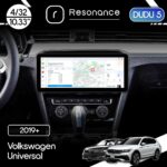 Магнітола Volkswagen Universal (2019+) DUDU 5 10.3" 2K QLED, 4/32, 360 (A-Style)