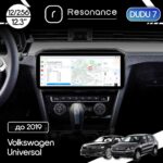 Магнітола Volkswagen Universal (2019+) DUDU 7 12.3" 2K QLED, 12/256 (Style B)