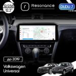 Магнітола Volkswagen Universal (-2019) DUDU 7 12.3" 2K QLED, 12/256 (Style C)