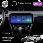 Магнітола Volkswagen Universal (2019+) Resonance Ultra M6 (7862) 6/128, 12.3" QLED, 360 (Audi Style)