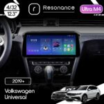 Магнітола Volkswagen Universal (2019+) Resonance Ultra M4 (7862) 4/32, 12.3" QLED, 360 (BMW Style)