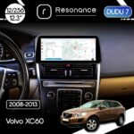 Магнітола Volvo XC60 (2008-2013) DUDU 7 12.3" 2K QLED, 12/256 (Style C)