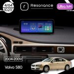 Магнітола Volvo S80 (2006-2012) Resonance Ultra M4 (7862) 4/64, 10.25" QLED, 360 (Benz Style)