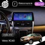 Магнітола Volvo XC60 (2008-2013) Resonance Ultra M4 (7862) 4/64, 10.25" QLED, 360 (BMW Style)