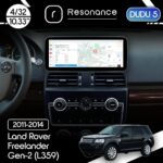 Магнітола Land Rover Freelander 2 (L359) (2010-2015) DUDU 5 10.3" 2K QLED, 4/32, 360 (B-Style)