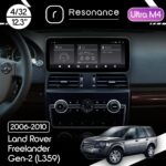 Магнітола Land Rover Freelander 2 (L359) (2006-2010) Resonance Ultra M4 (7862) 4/32, 12.3" QLED, 360 (Benz Style)