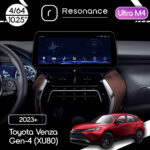 Магнітола Toyota Venza 4 (XU80) (2023+) Resonance Ultra M4 (7862) 4/64, 10.25" QLED, 360 (BMW Style)
