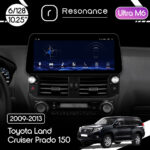 Магнітола Toyota Land Cruiser Prado 150 (2009-2013) [Low] Resonance Ultra M6 (7862) 6/128, 10.25" QLED, 360 (BMW Style)
