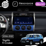Магнітола Toyota FJ Cruiser (2006-2022) Resonance Ultra M4 (7862) 4/64, 10.25" QLED, 360 (BMW Style)