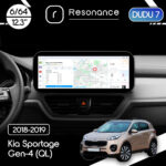 Магнітола Kia Sportage (QL) (2016-2021) DUDU 7 12.3" 2K QLED, 6/64 (Style B)