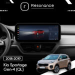 Магнітола Kia Sportage (QL) (2016-2021) DUDU 7 12.3" 2K QLED, 6/64 (Style B) - Зображення 5
