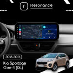 Магнітола Kia Sportage (QL) (2016-2021) DUDU 7 12.3" 2K QLED, 6/64 (Style B) - Зображення 7