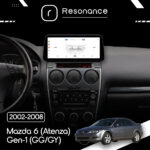 Магнітола Mazda 6 (Atenza) Gen-1 (GG/GY) (2002-2008) DUDU 6 12.3" 2K QLED, 8/128, 360 (Style C) - Зображення 6