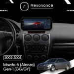 Магнітола Mazda 6 (GG) (2003–2007) DUDU 7 10.3" 2K QLED, 6/64, 360 (B-Style) - Зображення 5
