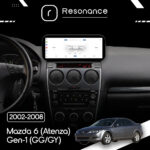Магнітола Mazda 6 (GG) (2003–2007) DUDU 7 10.3" 2K QLED, 6/64, 360 (B-Style) - Зображення 6