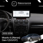 Магнітола Mazda 6 (GG) (2003–2007) DUDU 7 10.3" 2K QLED, 6/64, 360 (B-Style) - Зображення 8