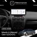 Магнітола Mazda 6 (GG) (2003–2007) DUDU 7 10.3" 2K QLED, 6/64, 360 (B-Style) - Зображення 9