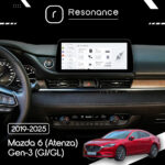 Магнітола Mazda 6 (Atenza) Gen-3 (GJ, GL) (2019-2025) DUDU 7 12.3" 2K QLED, 6/64, 360 (Style C) - Зображення 9