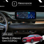 Магнітола Mazda 6 (Atenza) Gen-3 (GJ, GL) (2019-2025) DUDU 7 12.3" 2K QLED, 6/64 (Style B) - Зображення 7