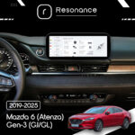 Магнітола Mazda 6 (Atenza) Gen-3 (GJ, GL) (2019-2025) DUDU 7 12.3" 2K QLED, 6/64 (Style B) - Зображення 9