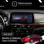 Магнітола Mazda 6 (Atenza) Gen-3 (GJ/GL) (2012-2015) [High] DUDU 6 12.3" 2K QLED, 8/128, 360 (Style C) - Зображення 5