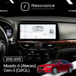 Магнітола Mazda 6 (Atenza) Gen-3 (GJ/GL) (2012-2015) [High] DUDU 6 12.3" 2K QLED, 8/128, 360 (Style C) - Зображення 8