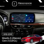 Магнітола Mazda 6 (Atenza) Gen-3 (GJ, GL) (2012-2015) [High] DUDU 7 12.3" 2K QLED, 6/64 (Style B) - Зображення 7