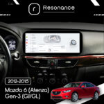 Магнітола Mazda 6 (Atenza) Gen-3 (GJ, GL) (2012-2015) [High] DUDU 7 12.3" 2K QLED, 6/64 (Style B) - Зображення 8