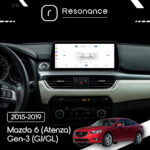 Магнітола Mazda 6 (Atenza) Gen-3 (GJ, GL) (2015-2017) [High] DUDU 7 12.3" 2K QLED, 6/64, 360 (Style C) - Зображення 6