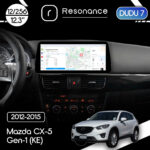 Магнітола Mazda CX-5 Gen-1 (KE) (2012-2015) [High] DUDU 7 12.3" 2K QLED, 12/256 (Style C)