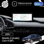 Магнітола Mazda 3 (Axela) Gen-4 (BP) (2019+) DUDU 7 12.3" 2K QLED, 6/64 (Style B)