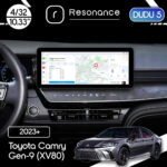 Магнітола Toyota Camry 9 (XV80) (2023+) [Mid] DUDU 5 10.3" 2K QLED, 4/32, 360 (A-Style)